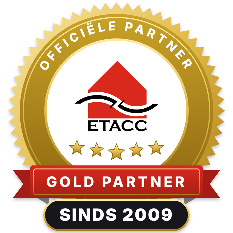 ETACC Gold Partner – vijf sterren, sinds 2009